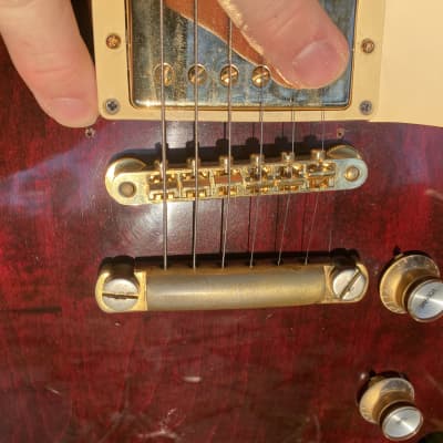 Gibson Les Paul Custom 1976 - Wine Red image 17