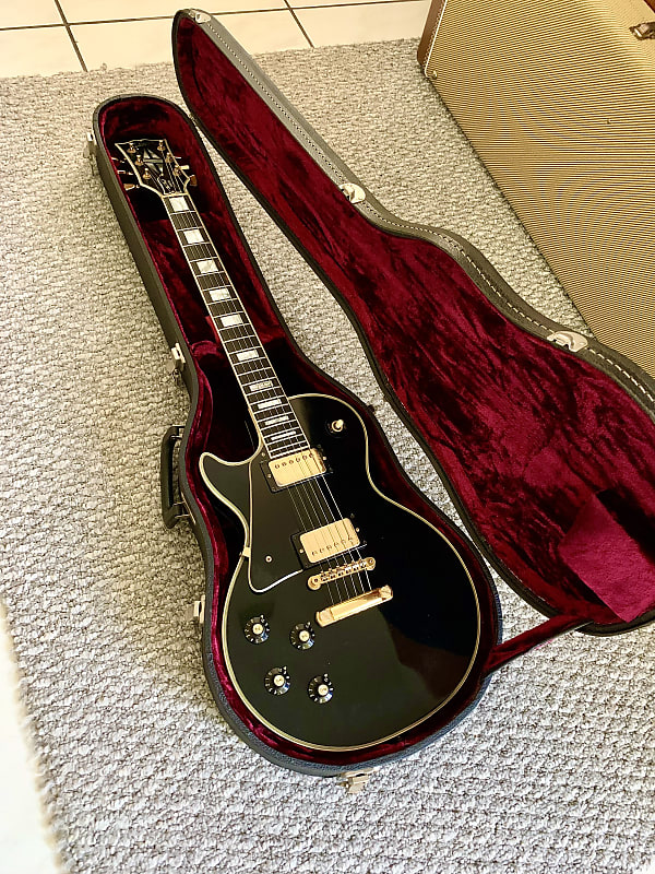 Super Rare 1974 Gibson Lefty 20th Anniversary Les Paul Custom | Reverb