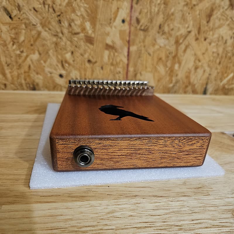 Blackbird Pedalboards 17 Key Electric Kalimba Solid Mahogany New and Unused