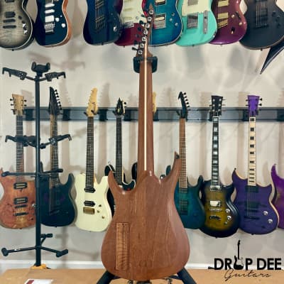 OD Guitars Venus Multiscale 7-String Electric Guitar w/ Case-Mid Burst image 13