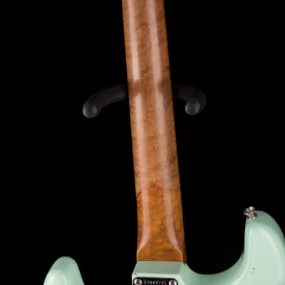 Fender Custom Shop Roasted 1960 Stratocaster Relic Birdseye Maple Aged Surf Green image 15