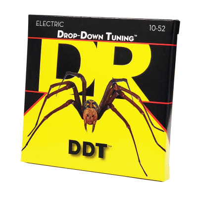 DR Strings DDT Drop Down Tuning Electric Guitar Strings: Medium To Heavy 10-52 image 2