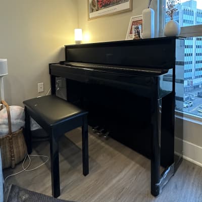 Yamaha NU1X AvantGrand 88-Key Hybrid Digital Piano 2018 - Present - Polished Ebony image 2