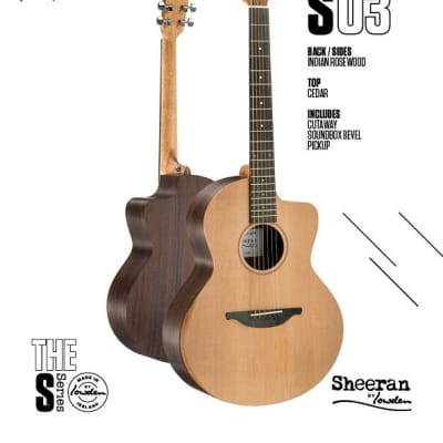 Sheeran By Lowden S-03  (Cedar and Rosewood) image 3