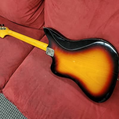 Klira Star Club 233 Offset Guitar 1960s Sunburst image 18