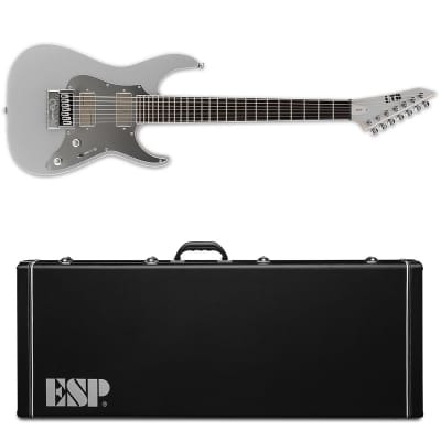 ESP LTD Ken Susi KS M-7 Metallic Silver MSIL Electric Guitar BRAND NEW w/ ESP Hardshell Case! M7 image 1