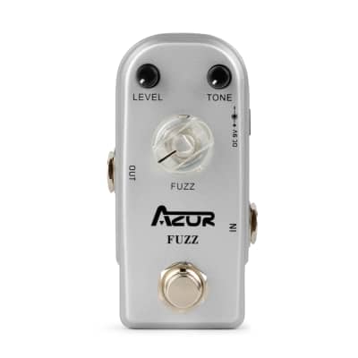 AZOR AP-303 Fuzz True Bypass Guitar/Bass Effect Pedal Pure Analog