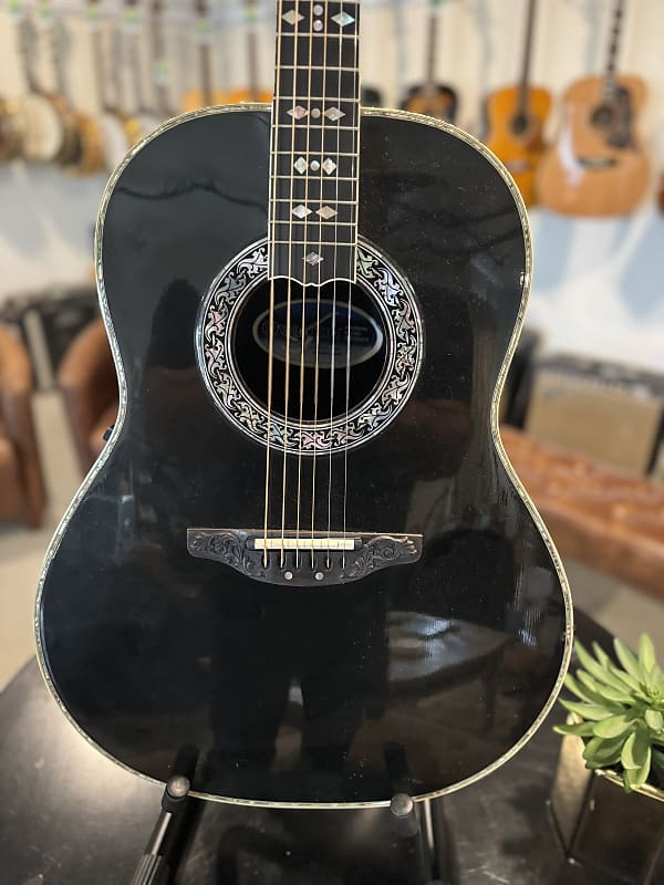 1980’s Ovation Custom Legend 1619 Black