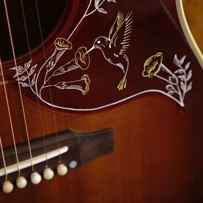 Gibson Custom '60 Hummingbird Reissue Fixed Bridge Acoustic Guitar image 4