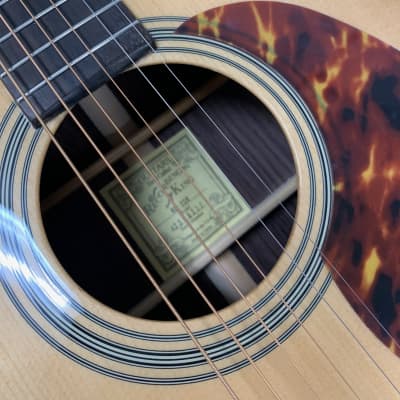 Recording King RD-328 Deluxe Dreadnought Natural | Reverb