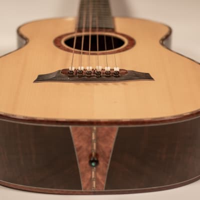 Handmade Portland Guitar  Brazilian Rosewood with Carpathian Spruce image 3