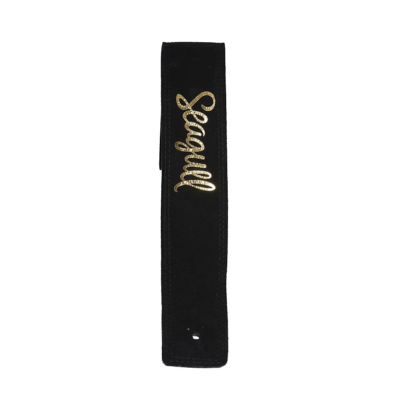 Seagull 048649 Dakota Black Guitar Strap Reverb