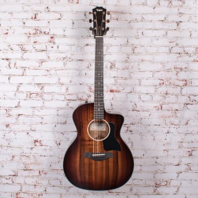 Taylor 224ce-K - Deluxe Koa Acoustic/Electric Guitar -  Hawaiian Koa Back and Sides image 2