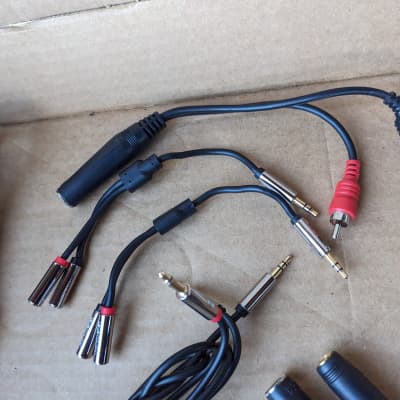 Bundle of 12 TS/TRS/RCA Adapters, Converters, Splitters, Stereo, Eurorack, Modular, Line-Level - Multiple Types image 4