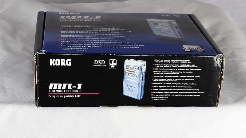 Korg MR-1; 1-Bit Mobile Recorder w/factory accessories | Reverb