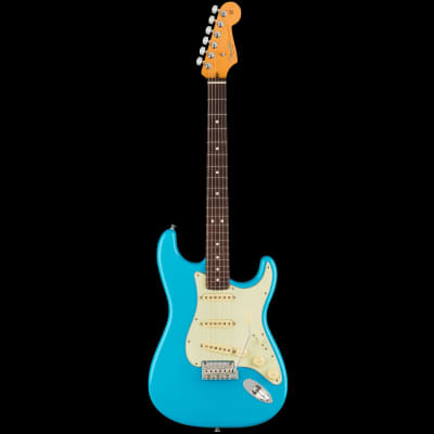 Fender American Professional II Stratocaster Rosewood Fingerboard Miami Blue image 3