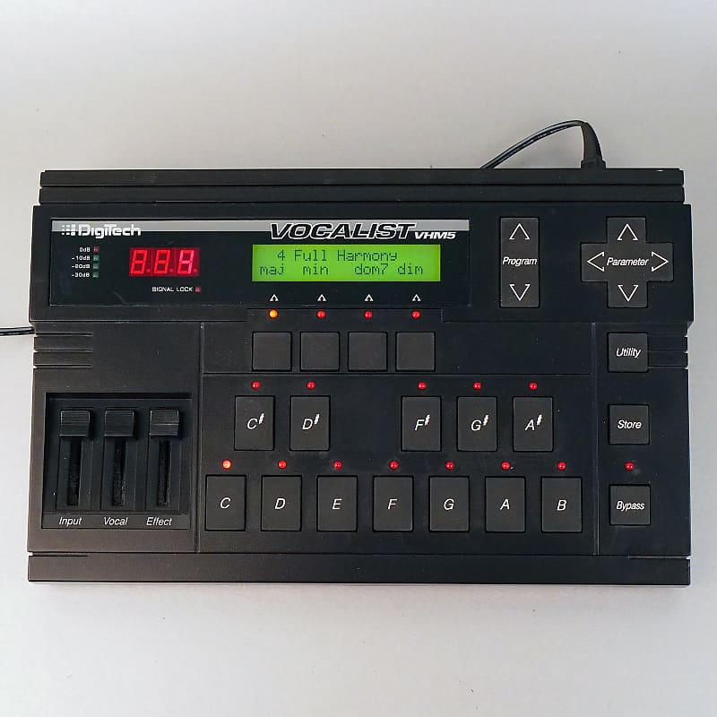 DigiTech VHM5 Vocalist (Vocal Harmony Processor) Reverb