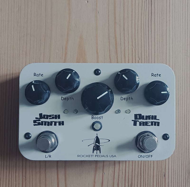 J. Rockett Josh Smith Dual Tremolo/Boost 2010s - white image 1