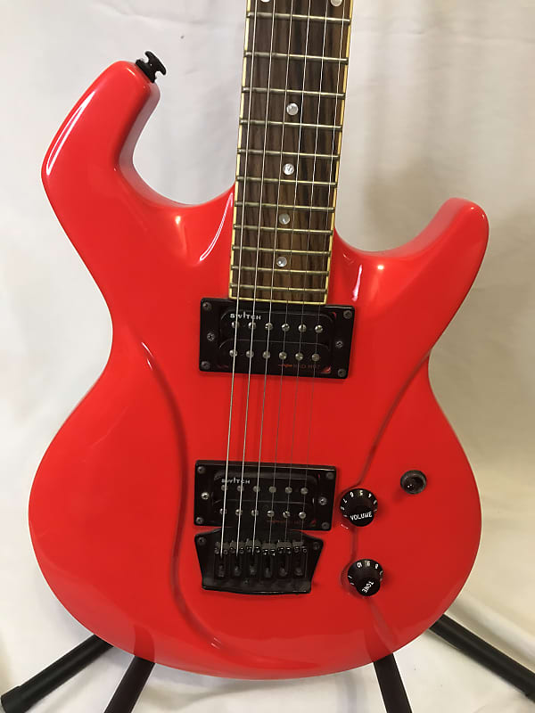 Switch Vibracell Wild 2 composite body electric guitar - Bright Red image 1