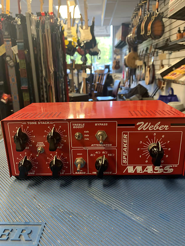 er Mass Attenuators 50 Watt Red Reverb