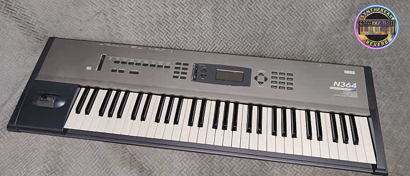 Korg N364 61-Key Music Workstation ✓ RARE from ´90s
