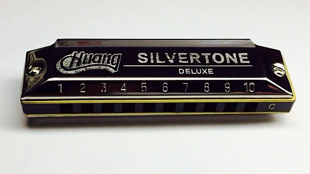 Huang silvertone deluxe harmonica deals