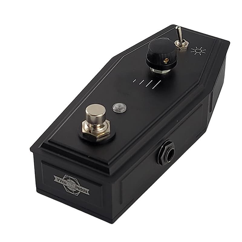 VVco AfterLite Distortion & Fuzz Pedal Black Space Reverb