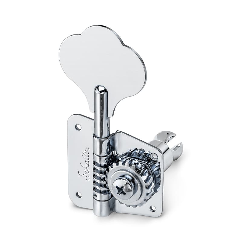 Schaller Original FSeries BMF Bass Tuning Machines Chrome Reverb