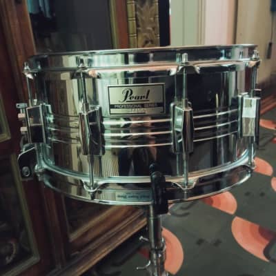 Pearl M-514D Professional Series snare 14x6.5” 80’s - COS image 9