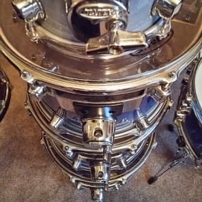 Mapex Saturn Series  Blue Fade Set (without Bass Drum) 4 toms, 1 snare image 3