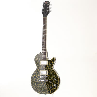 【中古・補修品】Les Paul Nuclear Extreme Epiphone Les Paul Nuclear Extreme Yellow and Gold Crackle