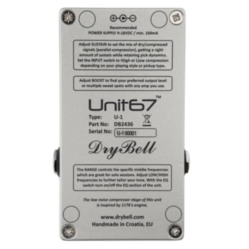 DryBell Unit67 Compressor