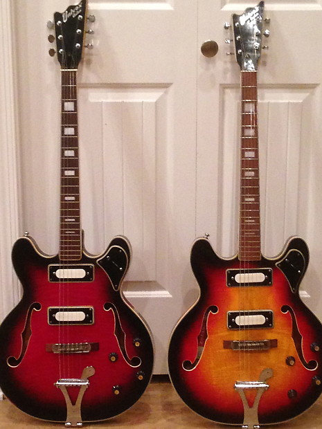 Univox Custom Hollowbody 1960 s ES 335 wannabe Matsumoku Japan