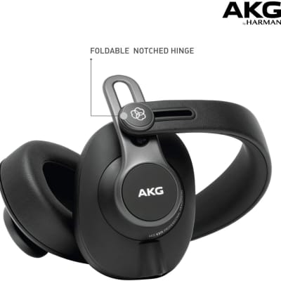 AKG Pro Audio K361 Over-Ear, Closed-Back, Foldable Studio Headphones image 4