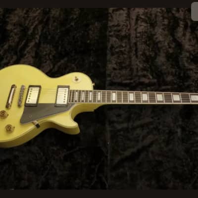 Greco Randy Rhoads RR55 Custom Les Paul 1985 Yellow/Ivory | Reverb