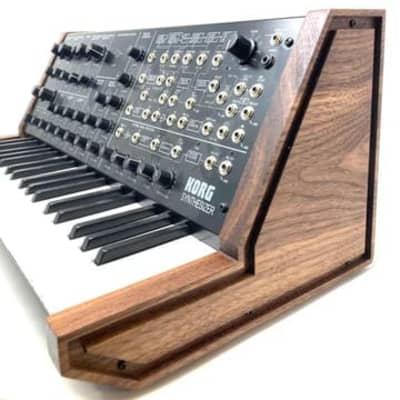 Synthcraft Korg MS-20 FS Walnut Wood Side Panels - Walnut image 2