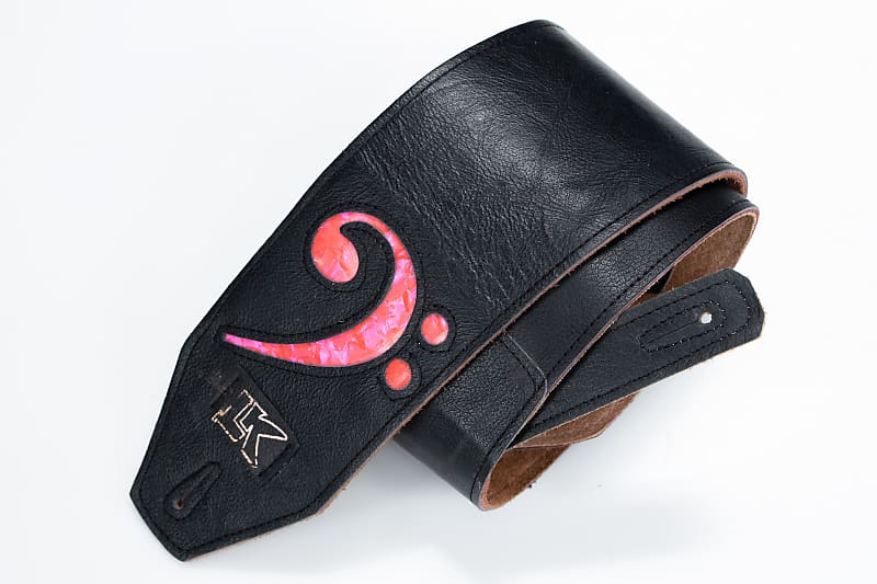 new】LK Straps / 4 Black F Clef Strap Pink【横浜店】-