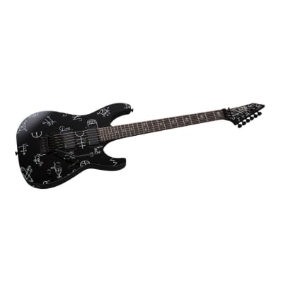 ESP LTD Kirk Hammett Signature Demonology - BlackESP LTD Kirk Hammett Signature Demonology (Black) image 3