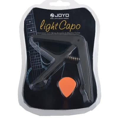 JOYO JCP-01 Guitar Capo 4 Acoustic, Electric, Classic Trigger Quick Change Key Clamp + Pick image 3