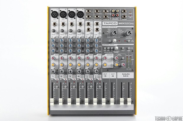 最終決算 Mix Tapco 220 by Owned Mix220FX Mixer Compact Channel 8 FX 配信機器・PA機器・レコーディング機器
