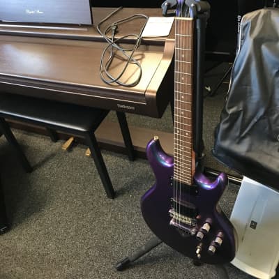 Ibanez Musician MC-100 custom electric guitar made in Japan 1977 in custom Nascar Metallic blue / purple with hard case image 11