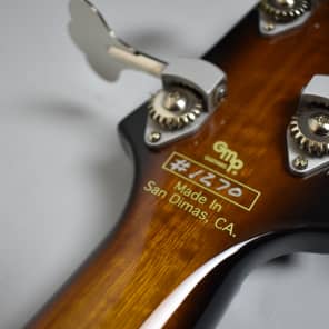 2000's GMP Guitars "Thunderbird" Electric Bass Guitar Sunburst w/OHSC USA! image 16