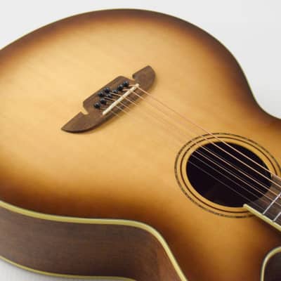 Alvarez ABT60CE-8SHB Artist 60 8-string Baritone Acoustic-electric Guitar - Shadowburst image 6