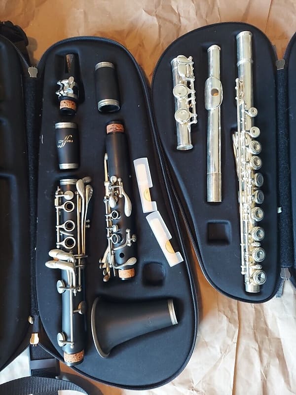 BOTH First Act Flute AND With Cases, Good Condition Reverb
