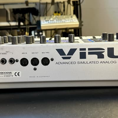 Access Virus Indigo 37-Key Digital Synthesizer 2010s - White image 3