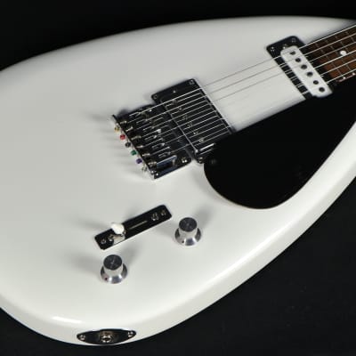Phantom Guitarworks White Teardrop Custom HS Electric Guitar w/ OHSC image 4