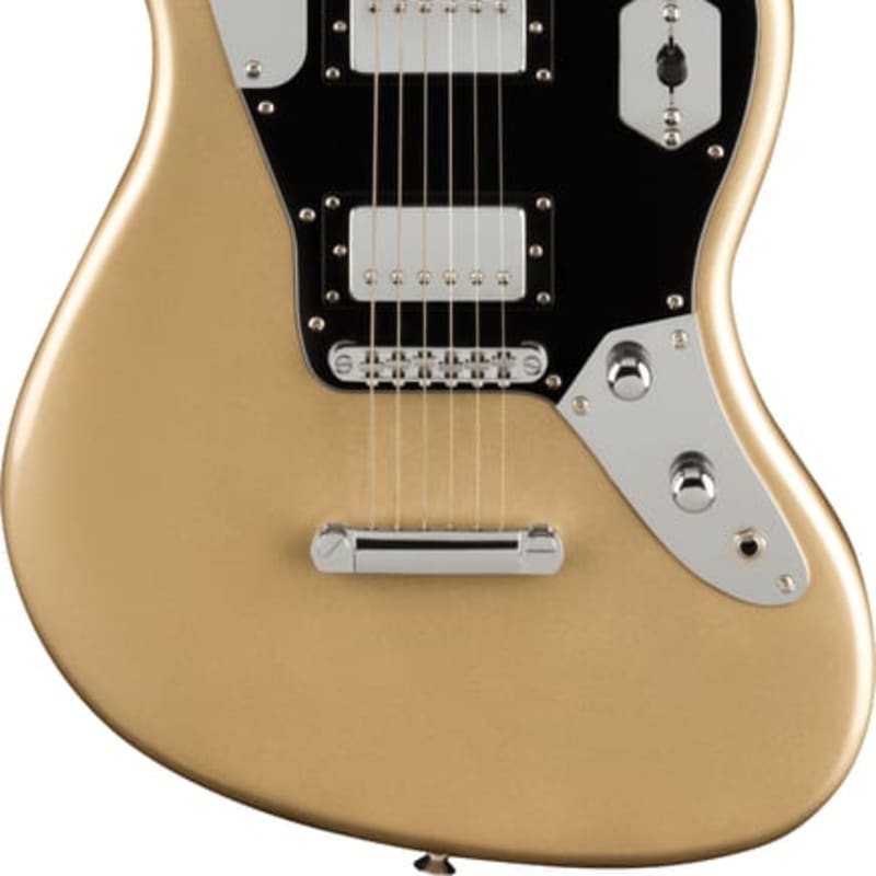 Squier Contemporary Jaguar HH ST Shoreline Gold | Reverb