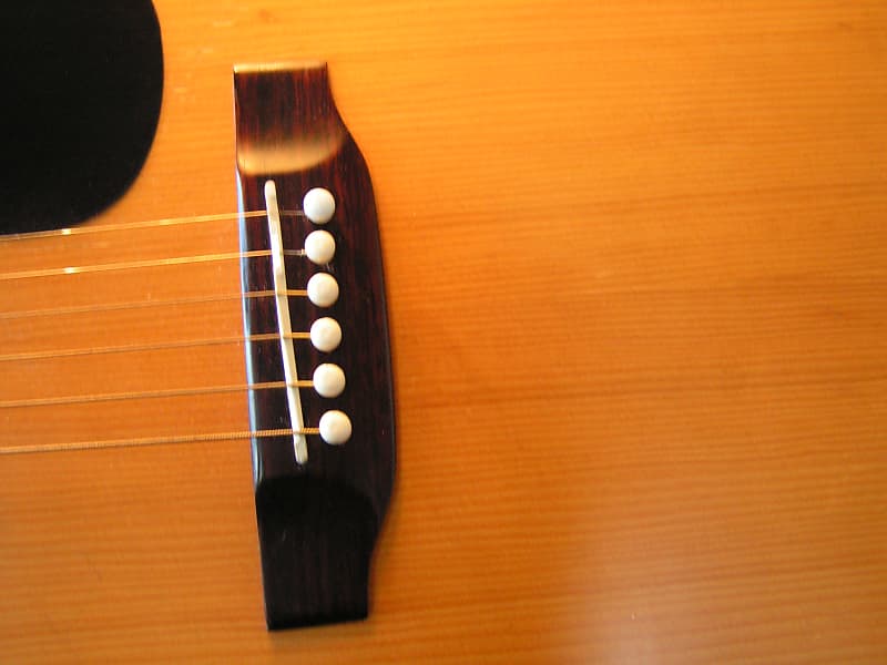 maruha guitar ギター F120M Maruha F-120 M MIJ Acoustic Guitar 70's Natural | Reverb