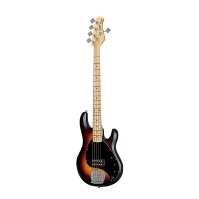 Sterling by Music Man StingRay5 5-String Bass - Vintage Sunburst Satin image 5