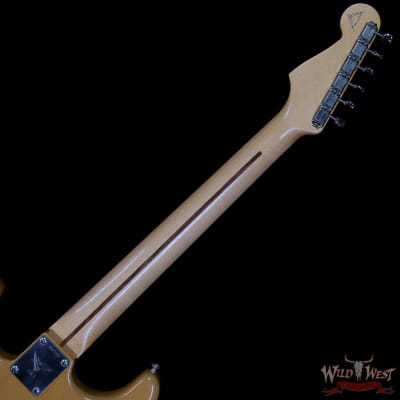 Fender Custom Shop Yuriy Shishkov Masterbuilt Blackguard Stratocaster Closet Classic Butterscotch Blonde Josefina Hand-Wound Pickups image 5